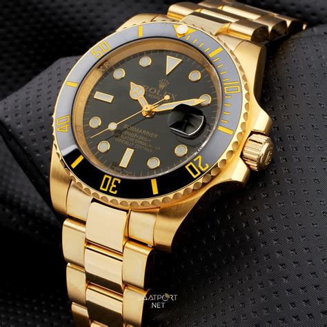 did rolex make gold plated watches|authentic Rolex gold submariner watch.